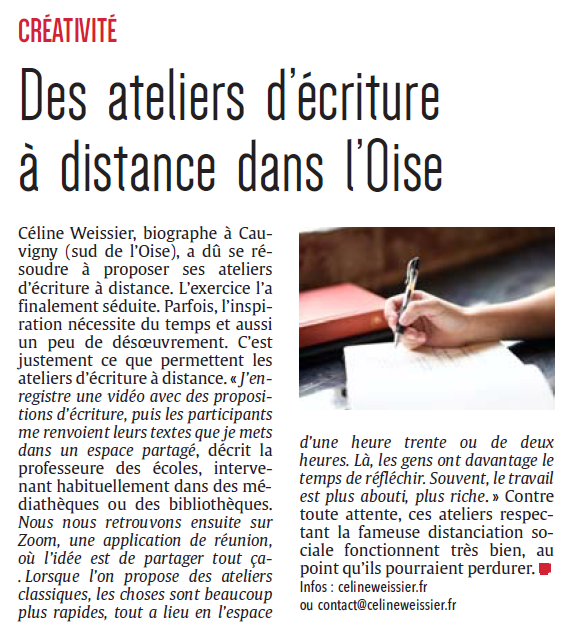 Coach littéraire dans l'Oise, Céline Weissier vous accompagne dans tous vos projets d'écriture !