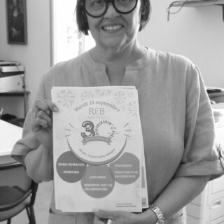 Catherine Dextre, directrice de REB, aux commandes depuis 25 ans.